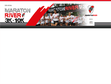 Tablet Screenshot of maratonriver.com